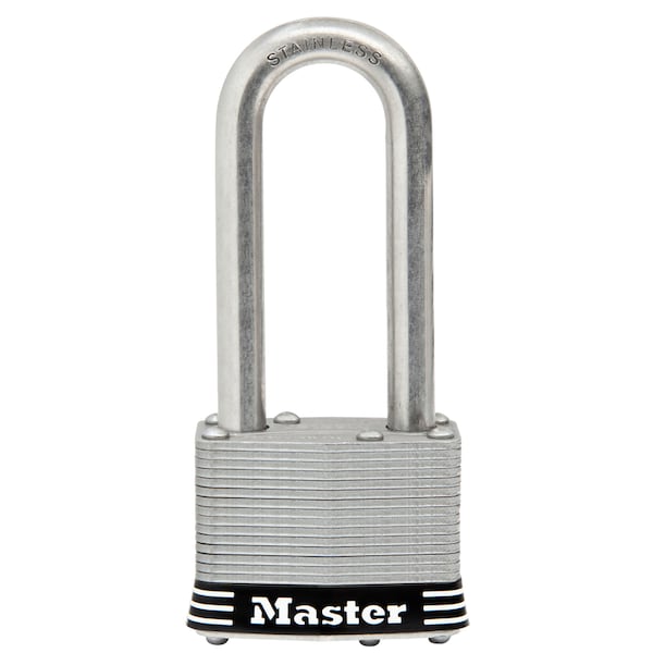 Master Lock Master Lock 4-3/8 in. H X 2 in. W Laminated Steel 4-Pin Tumbler Weather-Resistant Padlock 5SSKADLJHC - main